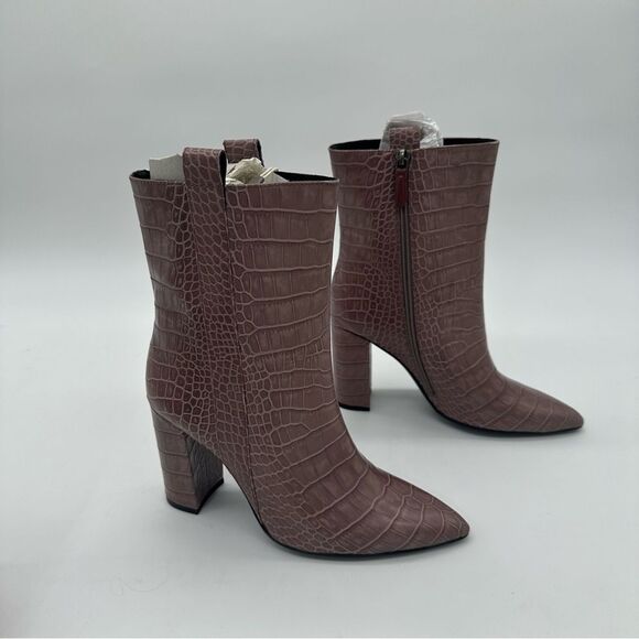 NEW Snakeskin Style Booties - Picture 2 of 7